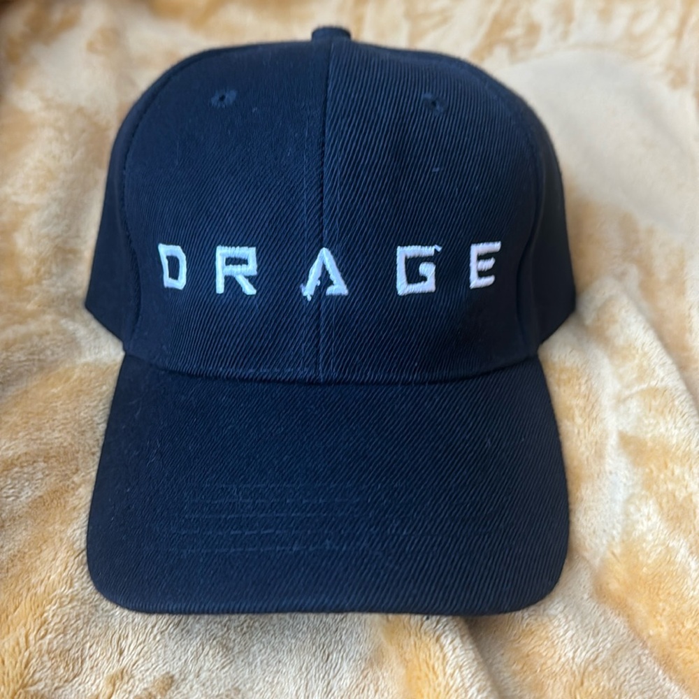 Drage "youtuber" Fitted Hat Black Autographed